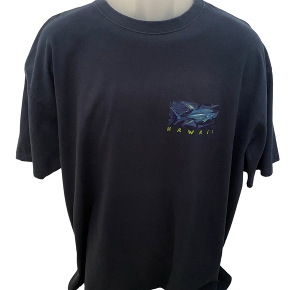 CRAZY SHIRTS Hawaii “Ahi Run” Fish Tee Shirt Men XL - Picture 2 of 9